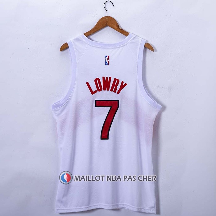 Maillot Tornto Raptors Kyle Lowry Association 2020-21 Blanc